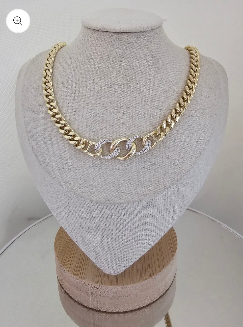 Diamond Chain Choker