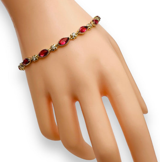 Bracelet lagrima rojo