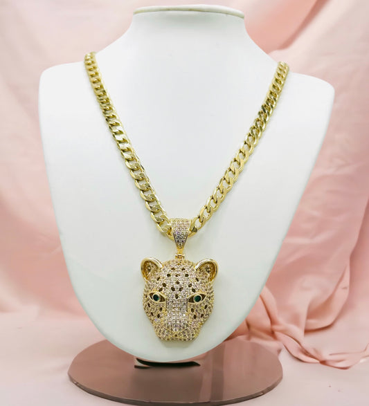 Necklace Leopardo